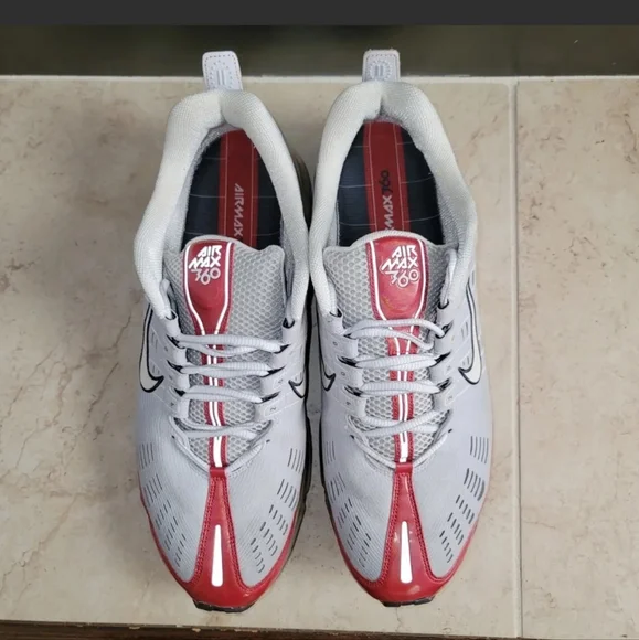 Size 13 Nike Air Max 360 Silver 310908-011 very rare 2006 BNIB sneakers hype - Picture 5 of 11